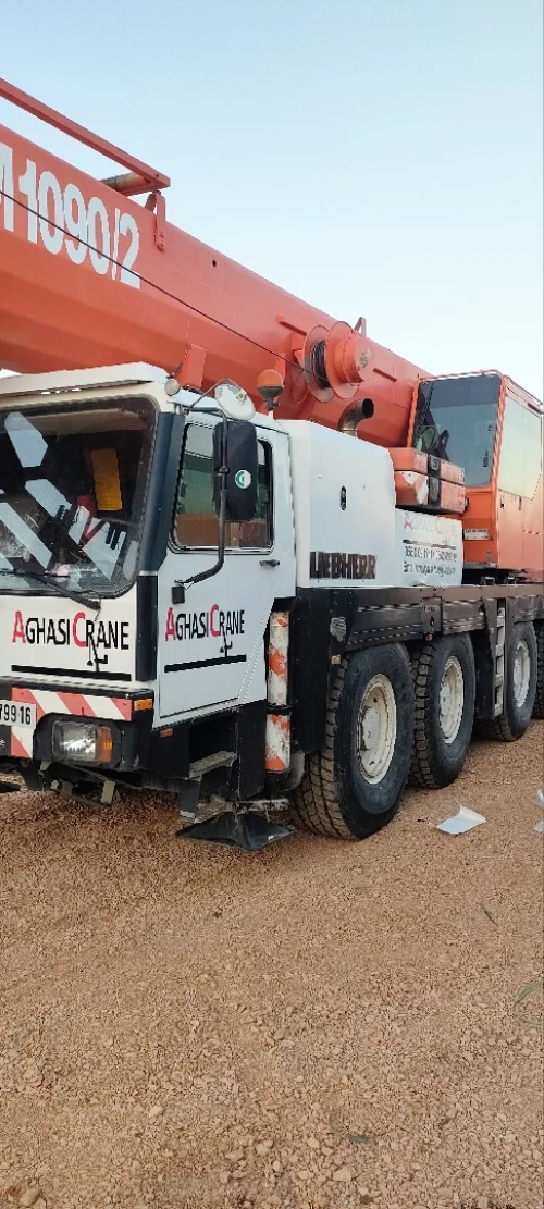 Location grue mobile liebherr 90t