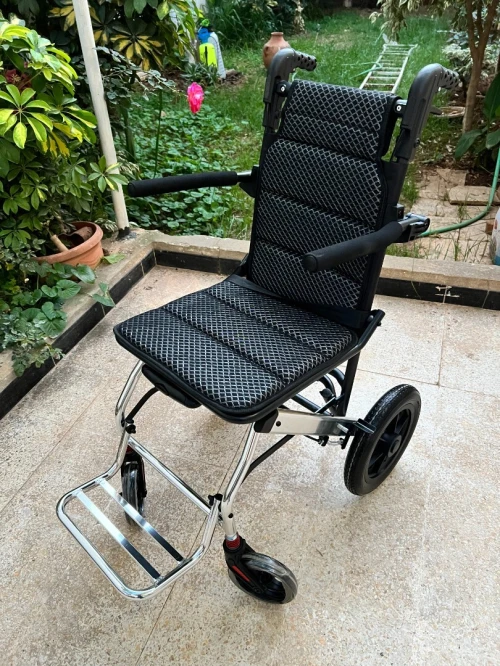 chaise roulante avion voyage