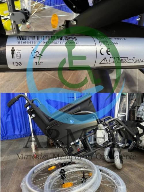 fauteuil roulant / chaise roulante (CE) PROFESSIONNEL roue démontable