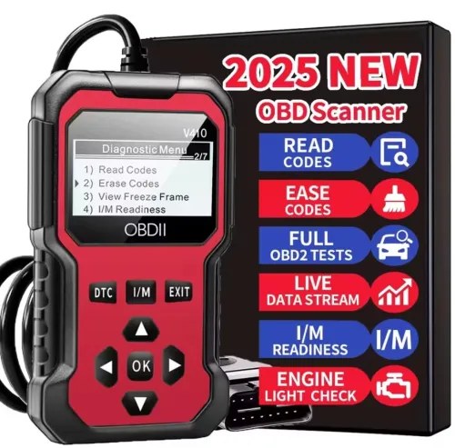 Scanner Obd2 pour voiture, outil de Diagnostic, lecteur de Code, lecteur de Code de défaut du moteur, peut diagnostic de tous les protocoles Obd