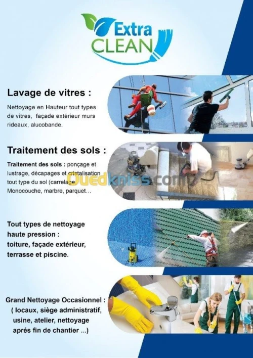 Nettoyage des entreprises 