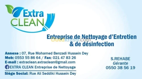 Nettoyage des entreprises 