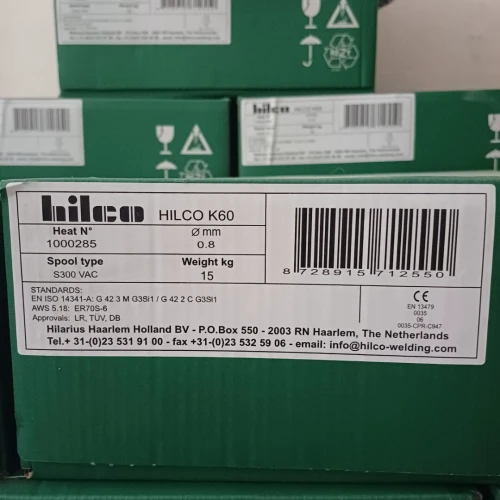 FIL DE SOUDAGE EN ACIER SG2 D300-ER70S6 - HILCO ALGÉRIE