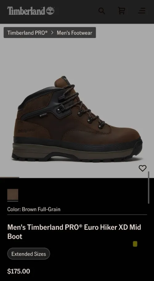 Chaussures de sécurité Timberland Pro Originales - Taille 43, neuves jamais utilisées sous emballage