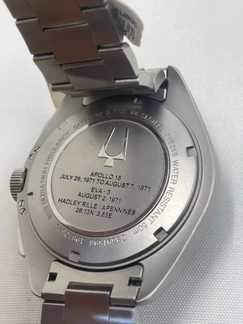 Montre Bulova Lunar Pilot Originale Haute Performance.