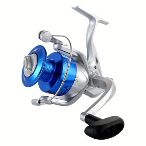 Canne à pêche pleine 3 mettre avec moulinet tombour inox 