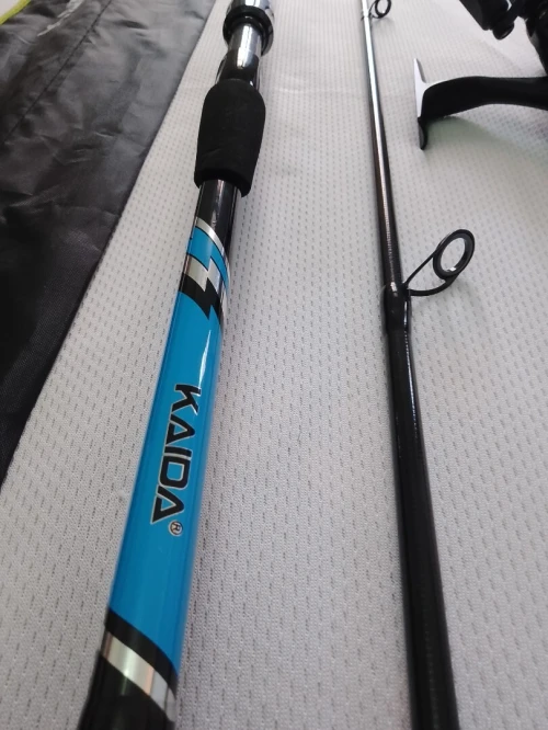 Pack egging kaida aurora 2m40cm 15 40 g avec moulinet 3000