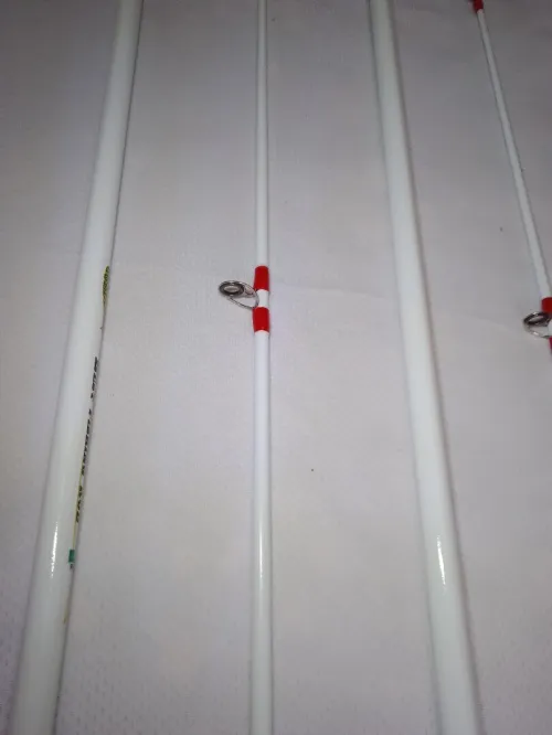 Canne à pêche pleine 3 mettre avec moulinet tombour inox 