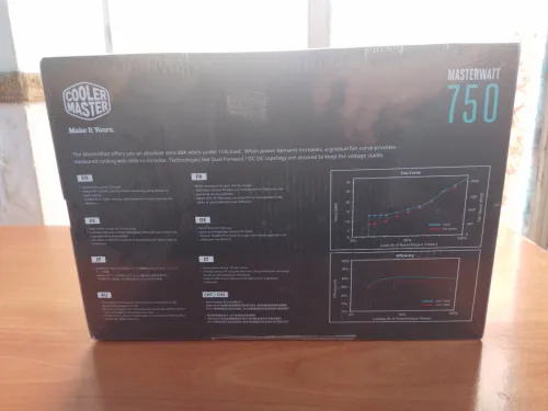 PSU Cooler master 750W Semi modulaire