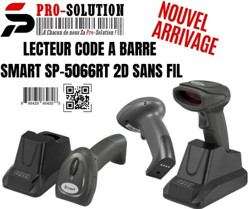 LECTEUR CODE A BARRE DOUCHETTE SANS FIL SMART POS 1D&2D