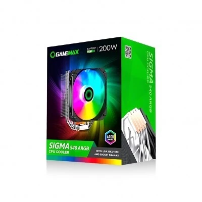 REFROIDISSEUR CPU GAMEMAX SIGMA 540 ARGB WH TOWER