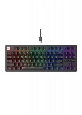 CLAVIER HAVIT MECANIQUE KB892L RGB COLOR BLACK SW/BLEU