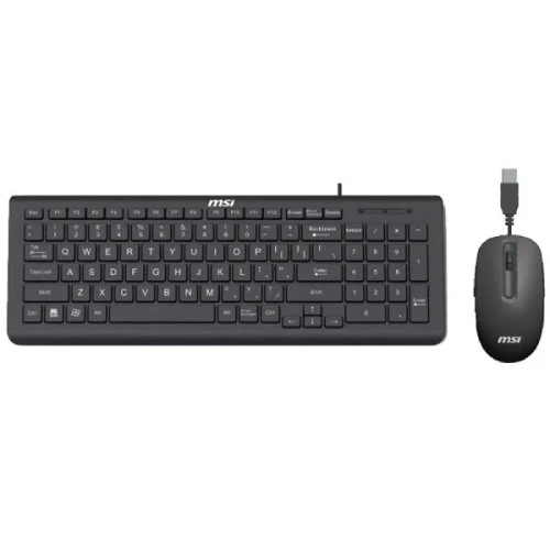  COMBO CLAVIER - SOURIS MSI FILLIARE BLACK 