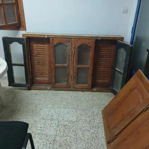 Fenêtre en bois teck