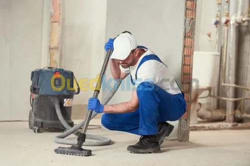 نبحث عون بونساج صقل وتلميع الارضيات Société de nettoyage  cherche agent de ponçage + lustrage