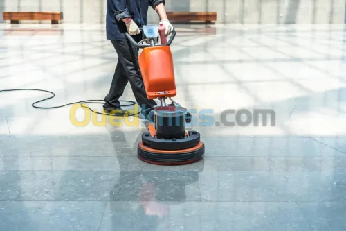 Entreprise de nettoyage ponçage lustrage marbre carrelage granito dalle sol. société femme de ménage