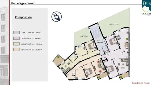Vente Appartement F2 F3 Oran Bousfer