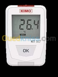 Enregistreurs autonomes de température et d'humidité Kimo série KT50-KH50