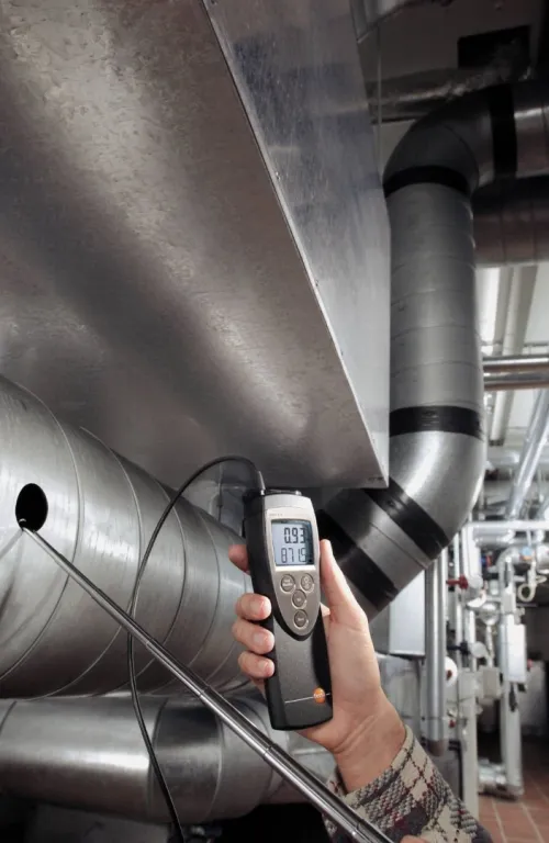 testo 425 - Thermo-anémomètre avec sonde d'écoulement