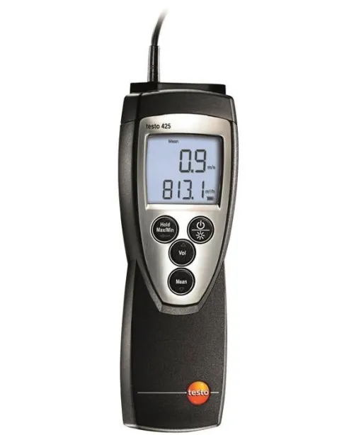 testo 425 - Thermo-anémomètre avec sonde d'écoulement