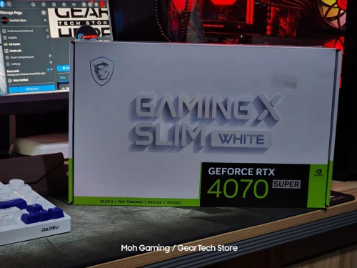 MSI RTX 4070 SUPER GAMING X SLIM WHITE EDITION