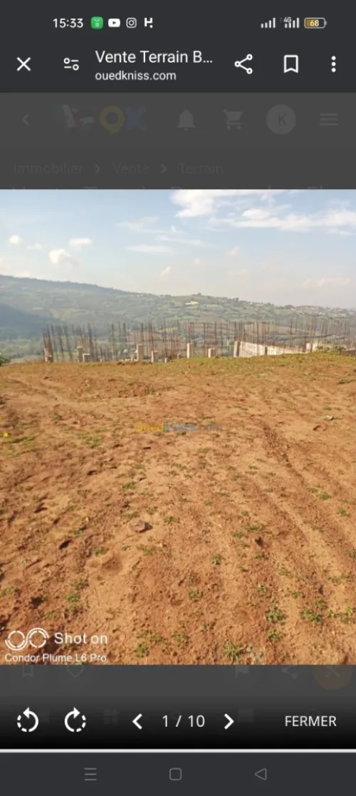 Vente Terrain Boumerdès Larbatache