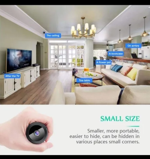 Caméra mini de surveillance sans fil 2023