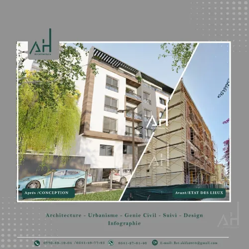 offre de service ARCHITECTE Agrée /étude promotion immobilière / Villa modern