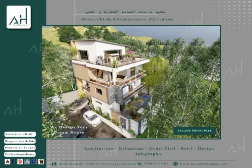 offre de service ARCHITECTE Agrée /étude promotion immobilière / Villa modern