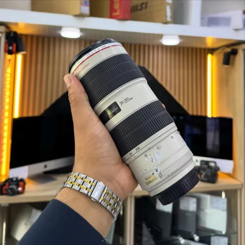 Objectif Canon 70-200mm F2.8 Série L MARK II en bon état avec bouchon