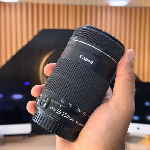 Canon 55-250mm STM en excellent état