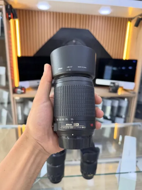 Nikon 55-200mm 1:4-5.6 GII ED DX VR.