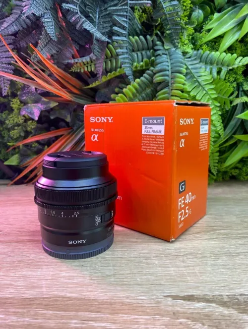 Lens sony FE 40mm G f/2,5 neuf sous