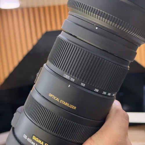 Sigma for canon 120-400mm f/4.5-5.6 Apo hsm OS en excellent état