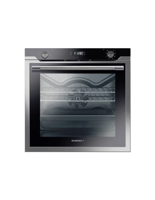 Rosières Four 75L Encastrable 60cm Noir Inox SUBLIME Electrique / Catalyse / Ventilé / Afficheur