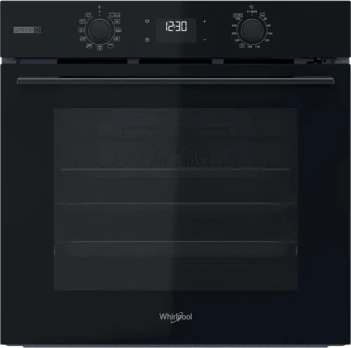 Four Whirlpool encastrable Pyrolyse 71 L multifonctions Noir