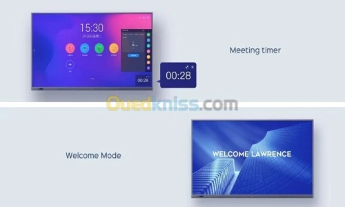 ECRAN IRIS A95 PRO INTERACTIF DISPLAY POUR CONFERENCE 75''