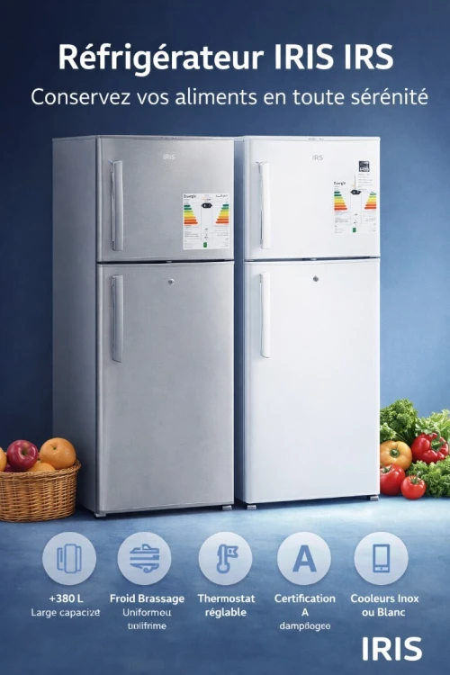 IRIS REFRIGERATEUR IRS300 205L