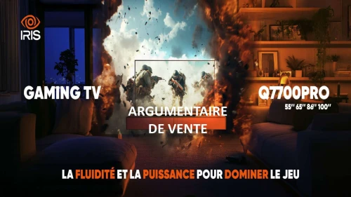 55 Q7700 PRO GAMING TV QLED+ 144HZ