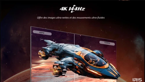 IRIS 65"S9800 4K QD-MINI-LED GOOGLE TV 144HZ
