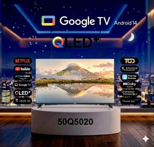 IRIS 50"Q5020 QLED FHD UHD GOOGLE TV