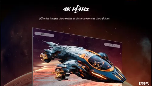 IRIS 55"S9800 4K QD-MINI-LED GOOGLE TV 144HZ