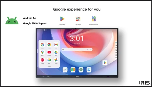 IRIS ECRAN INTERACTIF 75"A100 PRO