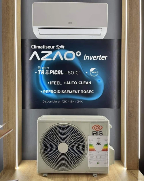 IRIS CLIMATISEUR SPLIT AZAO+ 24000 BTU TROPICAL INVERTER 