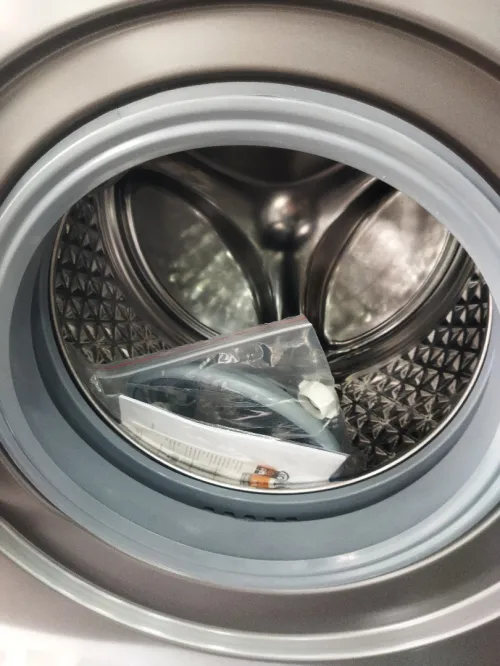 IRIS LAVE LINGE SNOW 10.5 KG SILVER