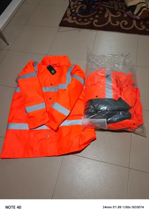 Veste parka de sécurité et travail 