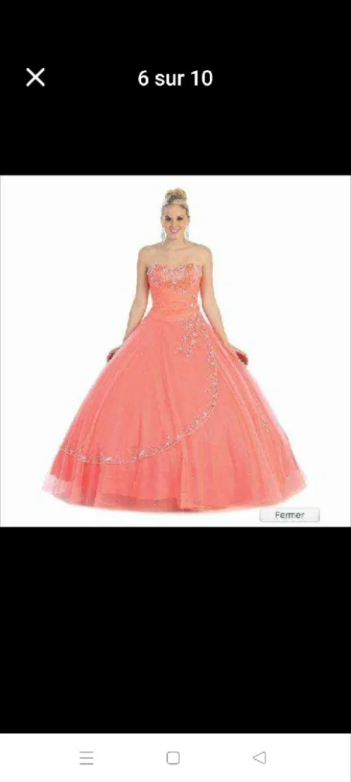 ROBE DE PRINCESSE en destockage 