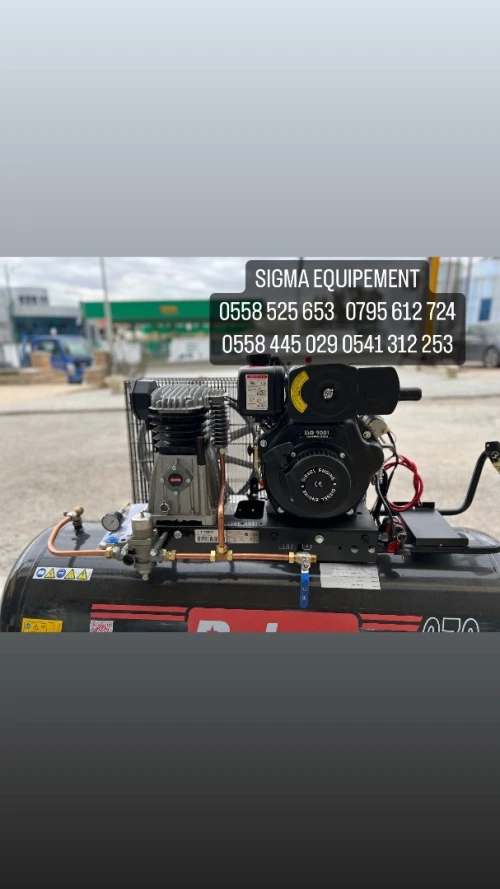 COMPRESSEUR 270L BALMA 4HP DIESEL DEMAREUR