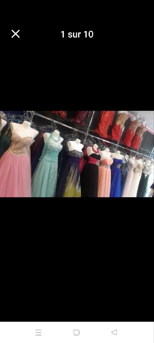 ROBE DE PRINCESSE en destockage 