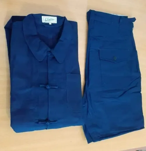 Bleu Shanghai et bleu Marseille التشونغاي باللونين الأزرق والأسود 